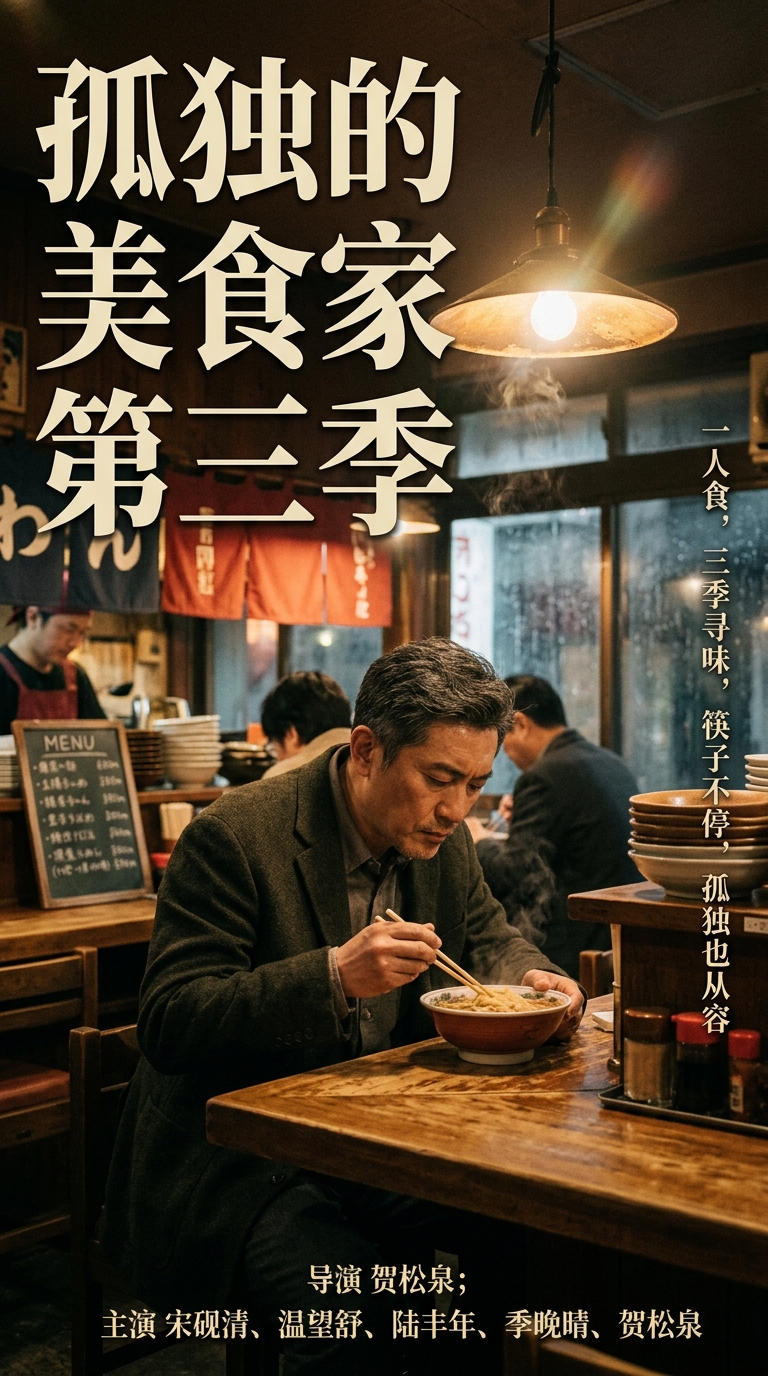 《孤独的美食家第三季》海报